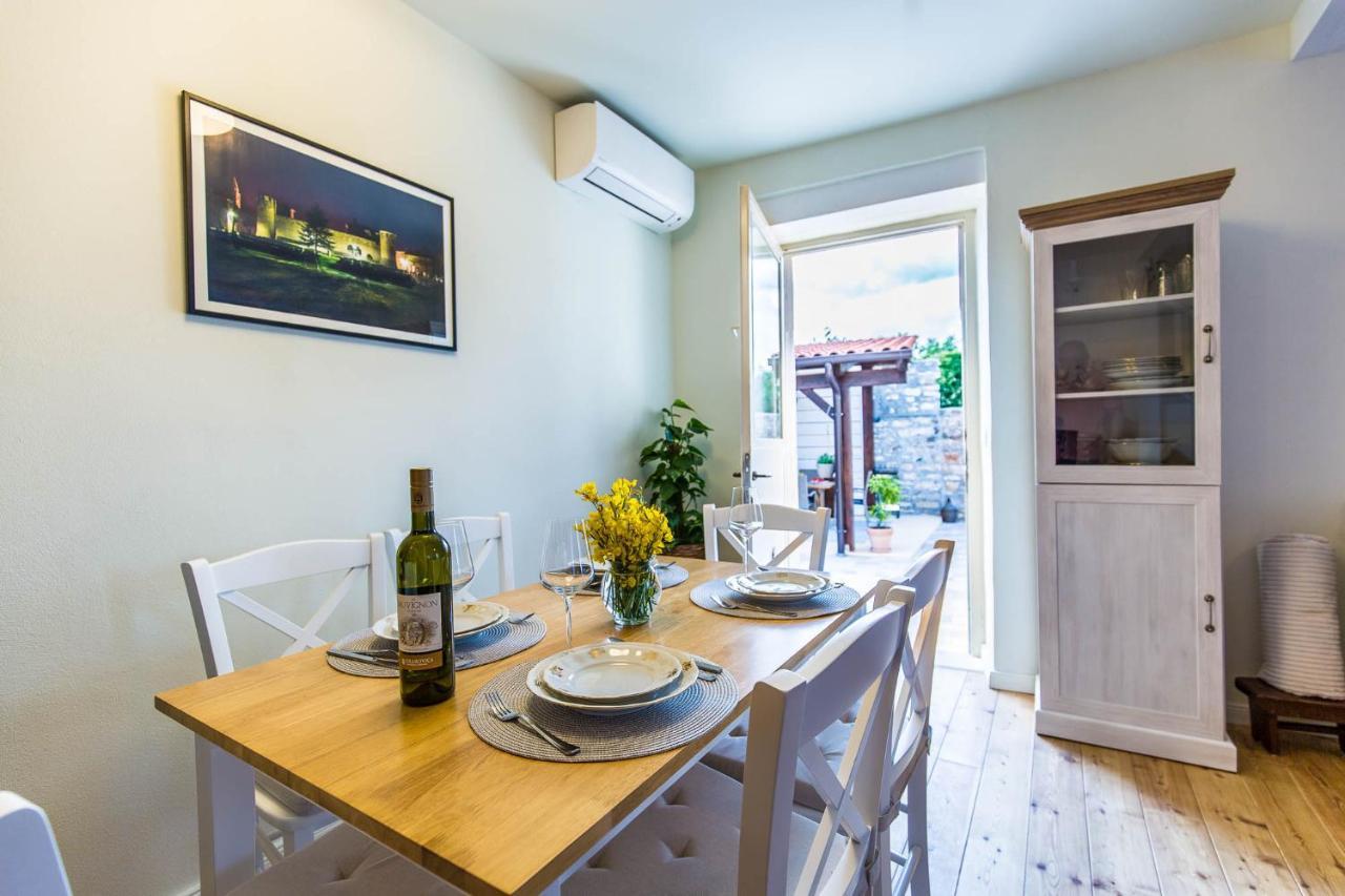 Casa Mario-Charming Stone House With Jacuzzi Villa Svetvincenat Ngoại thất bức ảnh