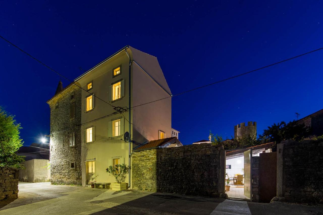 Casa Mario-Charming Stone House With Jacuzzi Villa Svetvincenat Ngoại thất bức ảnh